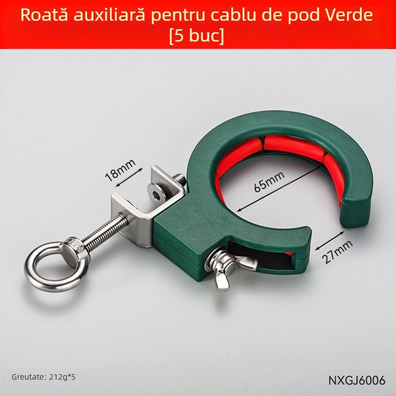 Rulment de ghidare a cablurilor în sistemul de cablaj al plafonului – unealtă pentru instalații cu joasă tensiune