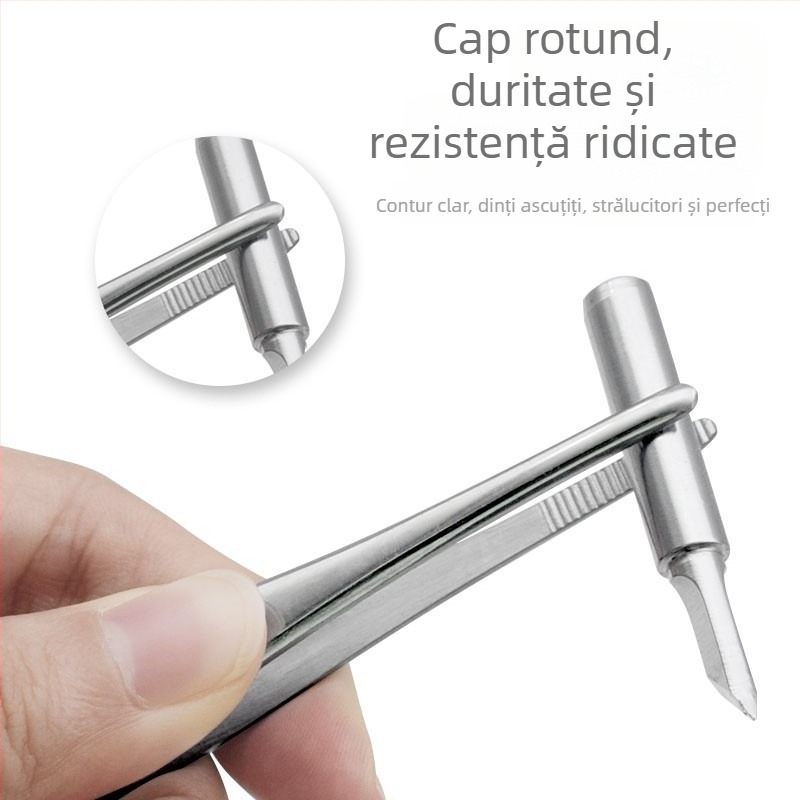 Pensete pentru acvariu și plante, cu cap drept rotund – oțel inoxidabil 304, anti-coroziune, personalizabile