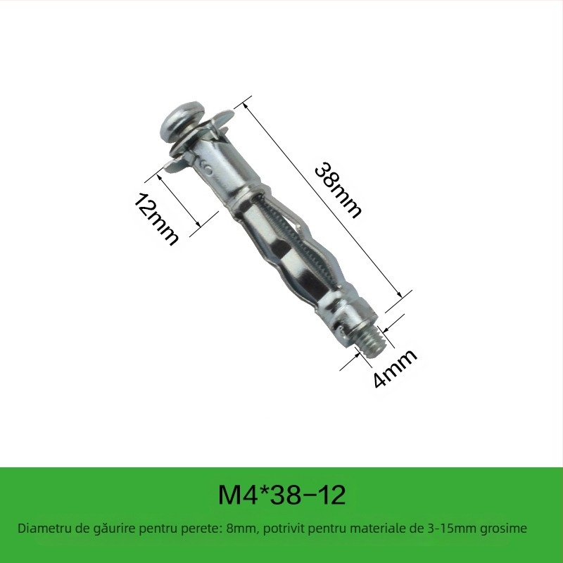 Ryder șurub expandabil pentru cărămidă goală și plăci de gips (M4-M8)