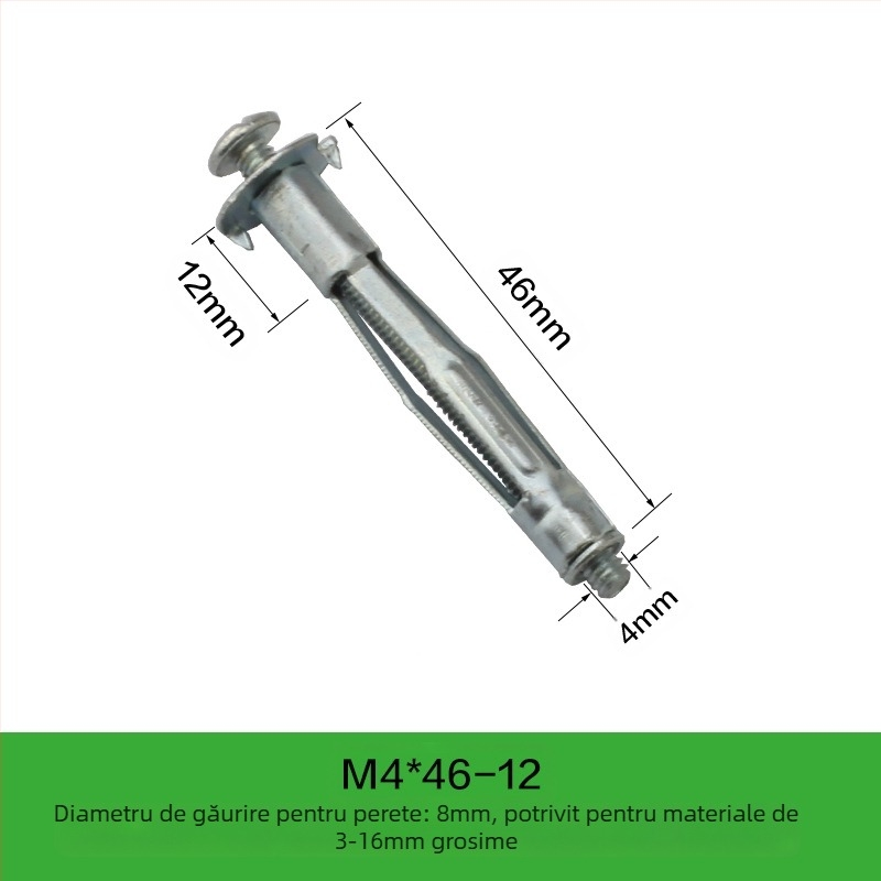 Ryder șurub expandabil pentru cărămidă goală și plăci de gips (M4-M8)