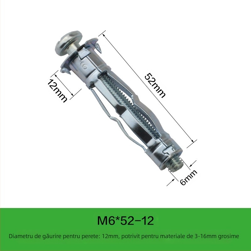 Ryder șurub expandabil pentru cărămidă goală și plăci de gips (M4-M8)