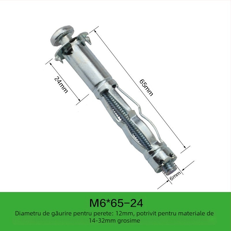 Ryder șurub expandabil pentru cărămidă goală și plăci de gips (M4-M8)