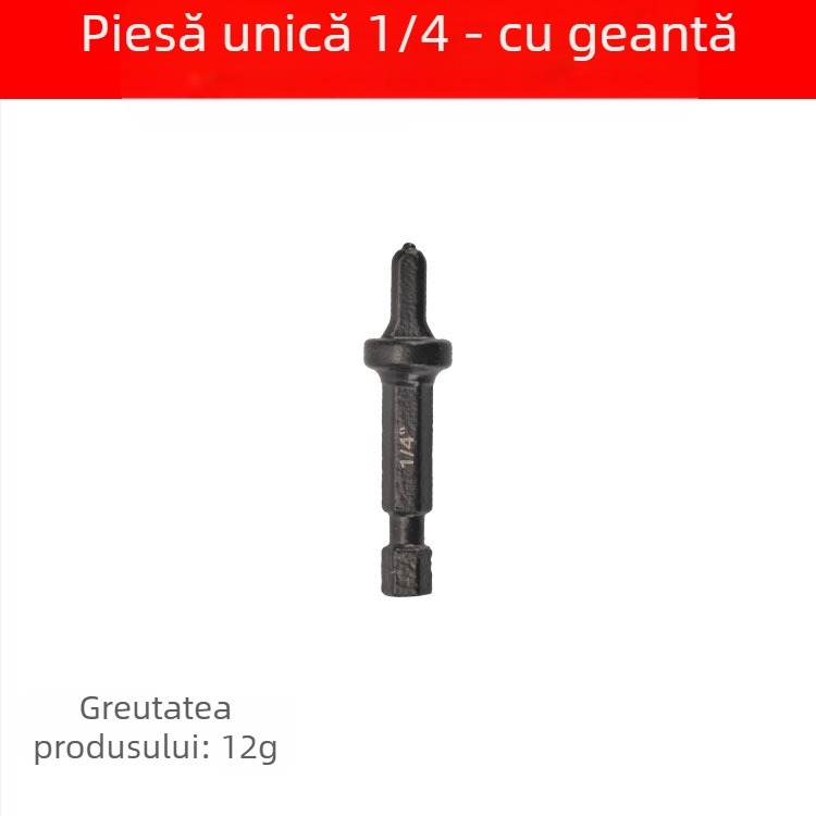 Set de expansiune pentru țevi din cupru, 11 piese, cu manetă hexagonală, compatibil cu bormașina, din oțel carbon
