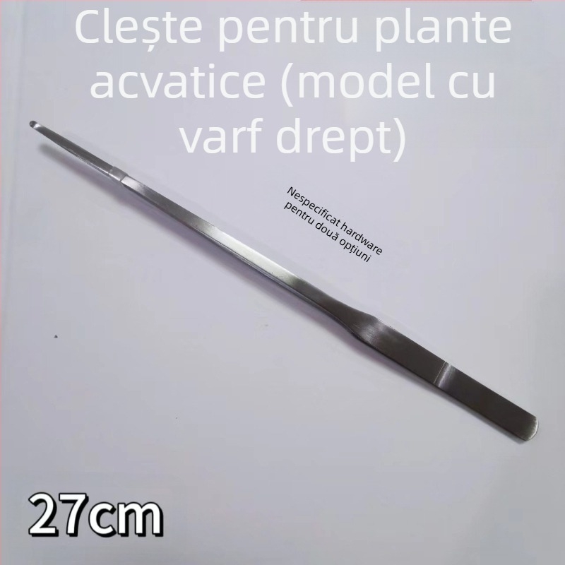 Clește pentru plante acvatice din oțel inoxidabil, cap drept, rezistente la coroziune, personalizabile