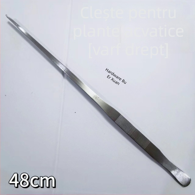 Clește pentru plante acvatice din oțel inoxidabil, cap drept, rezistente la coroziune, personalizabile