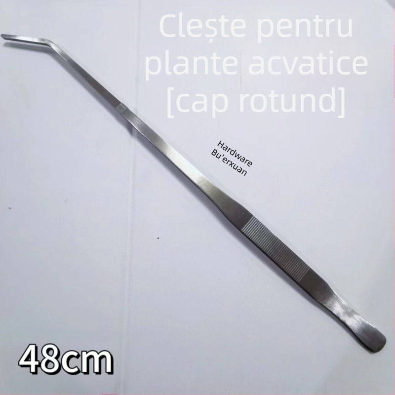 Clește pentru plante acvatice din oțel inoxidabil, cap drept, rezistente la coroziune, personalizabile