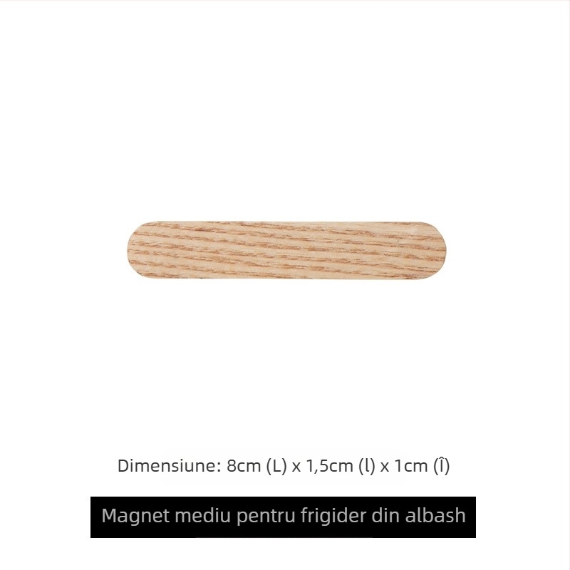 Magnet pentru frigider din lemn cu panou de mesaje, stil simplu — Beauty Room