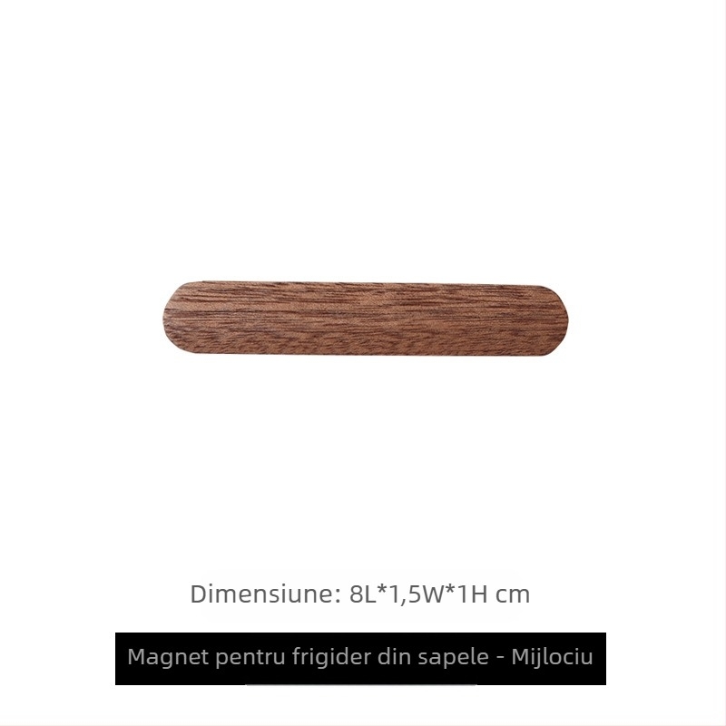 Magnet pentru frigider din lemn cu panou de mesaje, stil simplu — Beauty Room