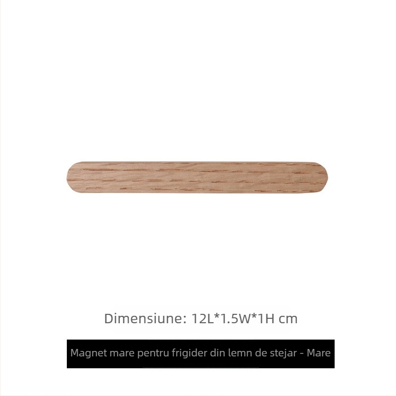 Magnet pentru frigider din lemn cu panou de mesaje, stil simplu — Beauty Room