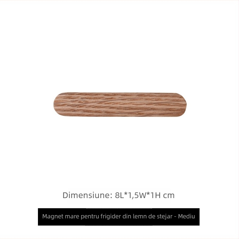 Magnet pentru frigider din lemn cu panou de mesaje, stil simplu — Beauty Room