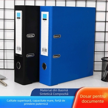 Fișier cu clips dublu rezistent, carton pentru documente A4, grosime placă 2.5 mm, brand Lidemei, modele 502/512/201/612/511/553/554/611