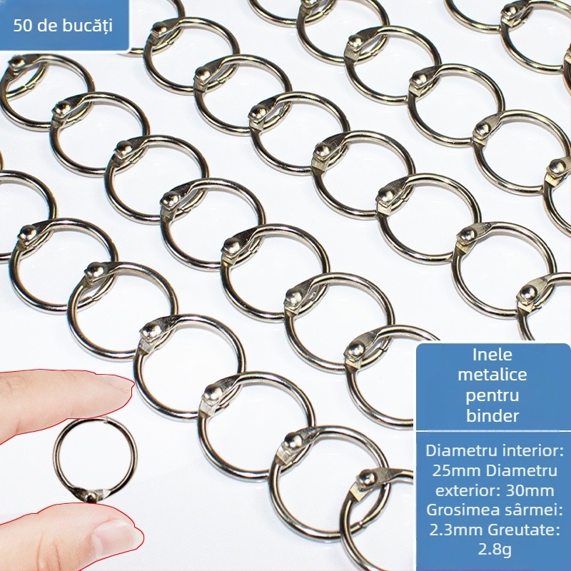 Inel metalic pentru legarea documentelor – papetărie, brand Easy to apply