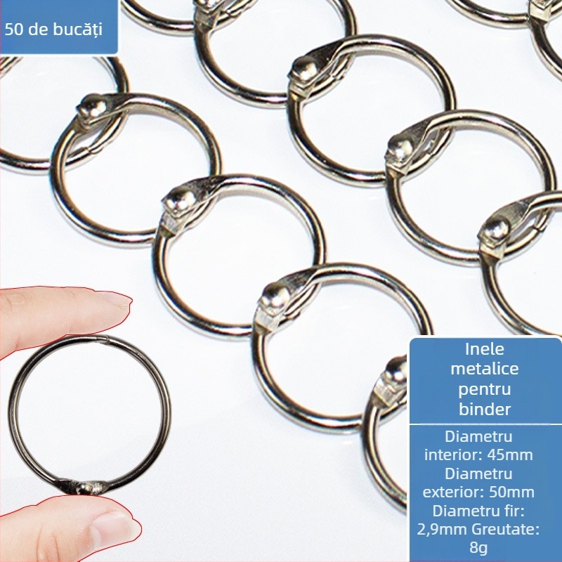 Inel metalic pentru legarea documentelor – papetărie, brand Easy to apply