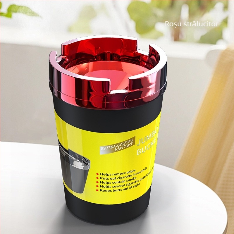 Scrumieră auto, din plastic, model B0931, marcă Yike, turnare prin injecție