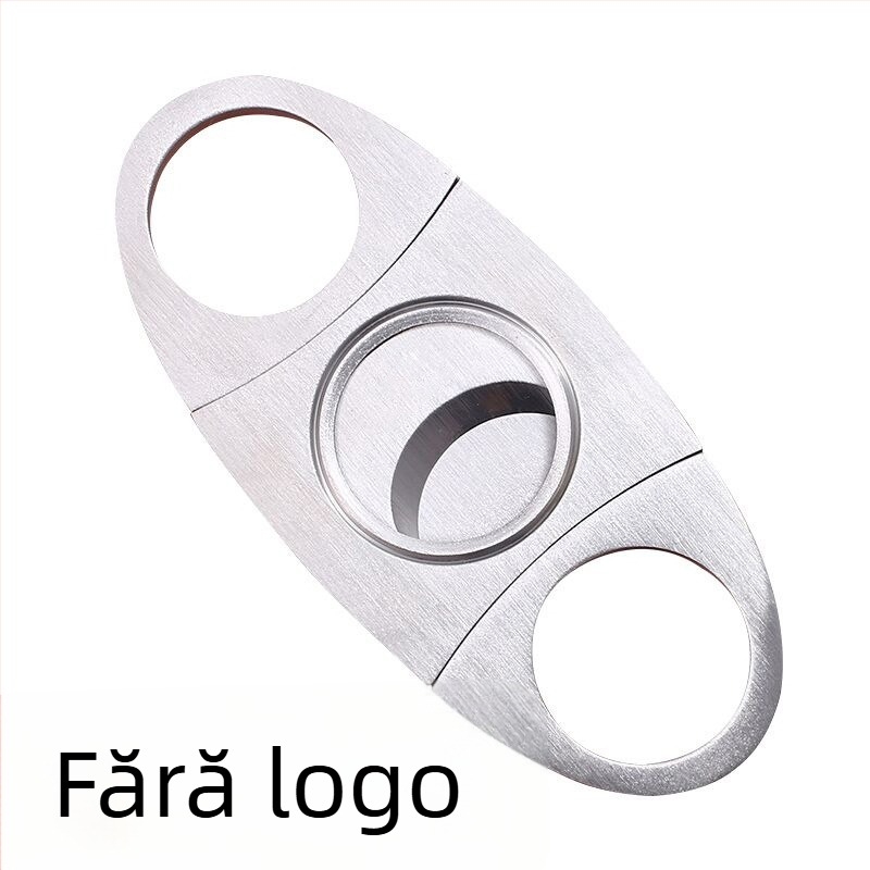 Tăietor de țigări cu lamă dublă, lamă hexagonală, design portabil din metal (Material: Metal; Lamă: aliaj de zinc + oțel inoxidabil; Suprafața: electroplacare; Manual: Da)