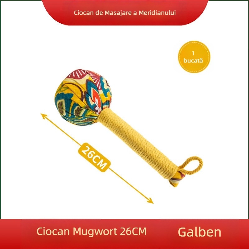 Cioc Mugwort AY-006 – Instrument de masaj meridian pentru întregul corp (spate, umeri, gât, talie, picioare)