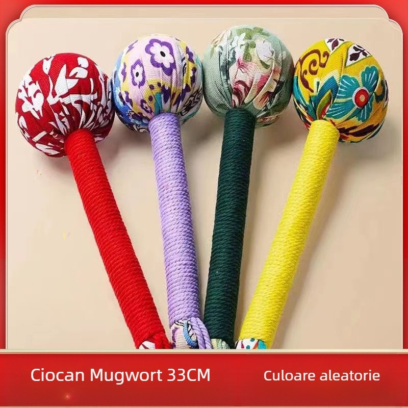 Cioc Mugwort AY-006 – Instrument de masaj meridian pentru întregul corp (spate, umeri, gât, talie, picioare)