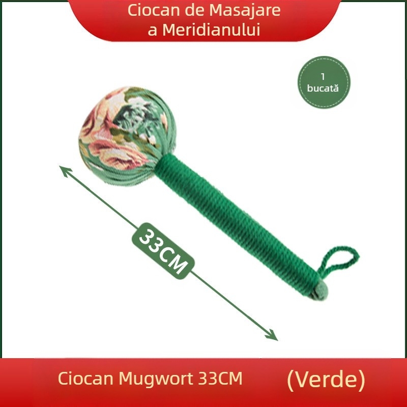 Cioc Mugwort AY-006 – Instrument de masaj meridian pentru întregul corp (spate, umeri, gât, talie, picioare)