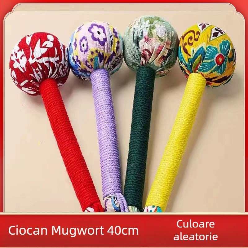 Cioc Mugwort AY-006 – Instrument de masaj meridian pentru întregul corp (spate, umeri, gât, talie, picioare)