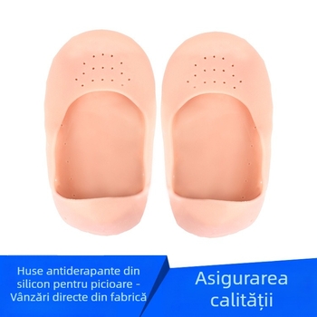 Manșete de protecție pentru picior cu acoperire din silicon, Model 80038, Material SEBS, Stil șosetă, Compatibil cu tipul de încălțăminte 20964122825