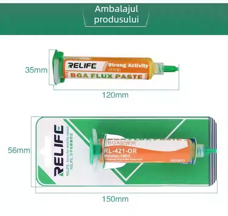 RL-062A Îmbunătățitor de seringă pentru pistol de lipit, tijă de împingere, capacitate 10cc/30cc