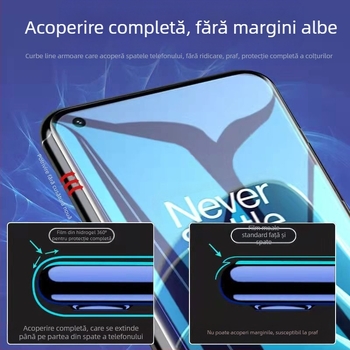 OnePlus Ace3 Pro Protecție ecran frontal - film hidrogel/moale, anti-amprentă, compatibil cu OnePlus