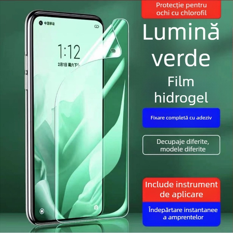 OnePlus Ace3 Pro Protecție ecran frontal - film hidrogel/moale, anti-amprentă, compatibil cu OnePlus