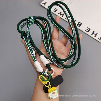 Zhenge lanyard pentru telefon, curea crossbody lucrată manual, pentru femei, accesorii multifuncțional