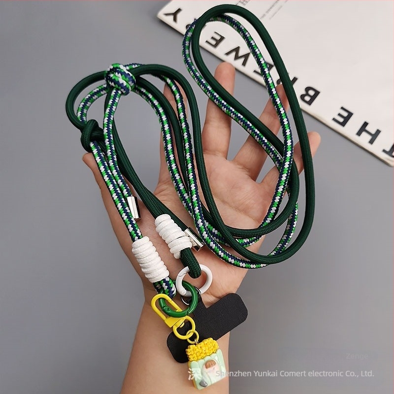 Zhenge lanyard pentru telefon, curea crossbody lucrată manual, pentru femei, accesorii multifuncțional