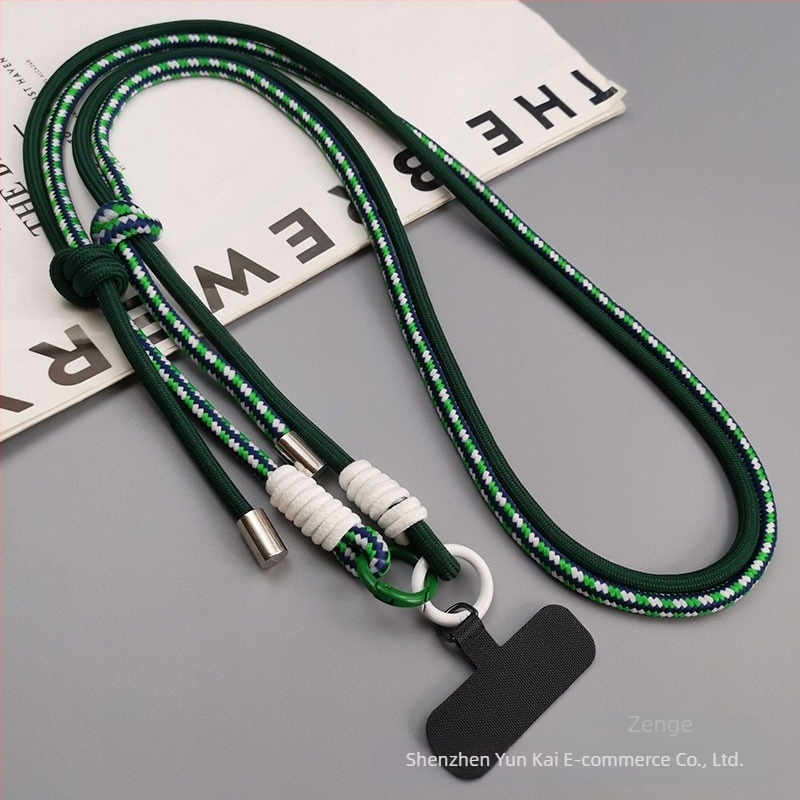 Zhenge lanyard pentru telefon, curea crossbody lucrată manual, pentru femei, accesorii multifuncțional