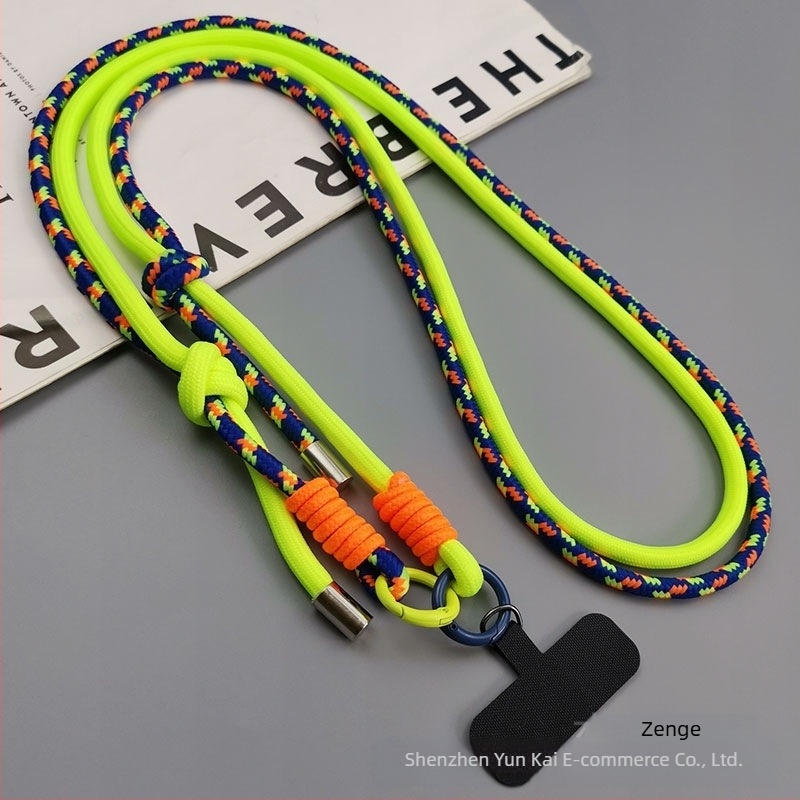 Zhenge lanyard pentru telefon, curea crossbody lucrată manual, pentru femei, accesorii multifuncțional