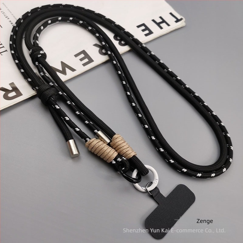 Zhenge lanyard pentru telefon, curea crossbody lucrată manual, pentru femei, accesorii multifuncțional