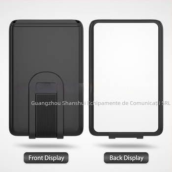 Port-card din silicon pentru telefon cu suport - unisex, presare la cald, buzunar pentru card