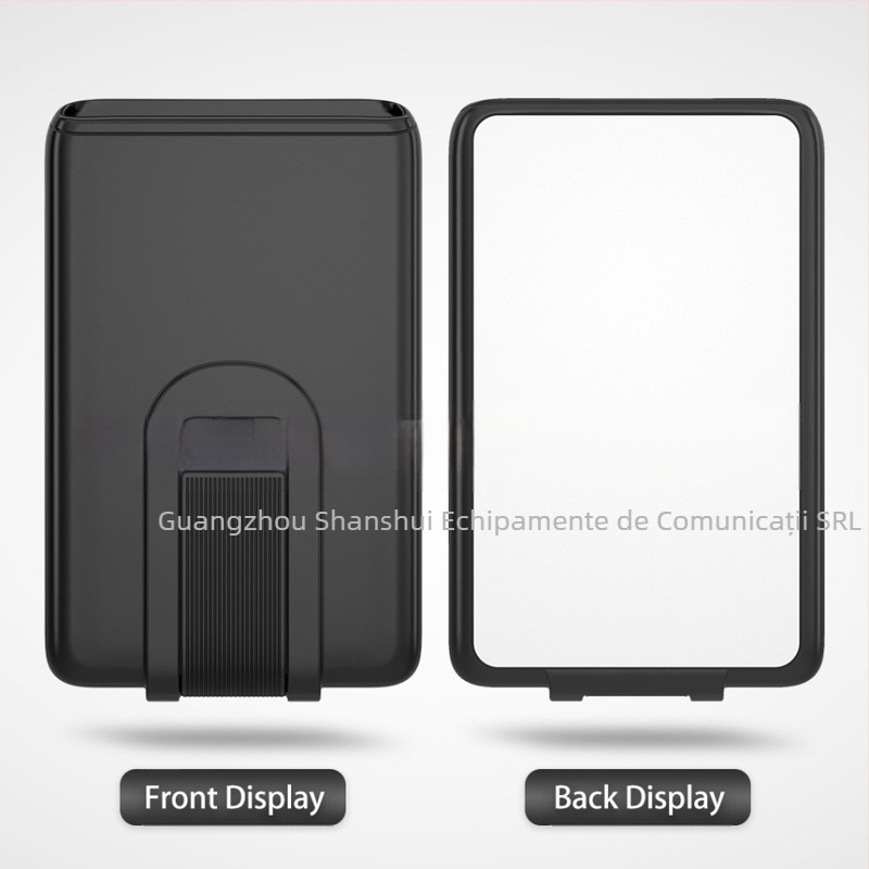 Port-card din silicon pentru telefon cu suport - unisex, presare la cald, buzunar pentru card