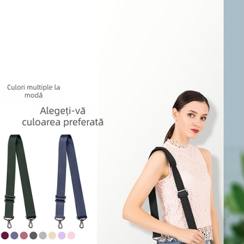 PIBAG Curea de umăr din nylon pentru genți — Crossbody / Curea pentru geantă de laptop, model solid, toamna 2023