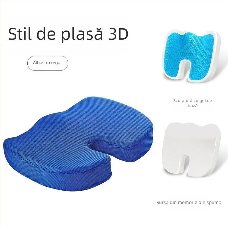 Perna pentru scaun cu spumă cu memorie, husă poliester, țesătură 80% bumbac, stil modern minimalist, potrivit pentru spațiul de studiu