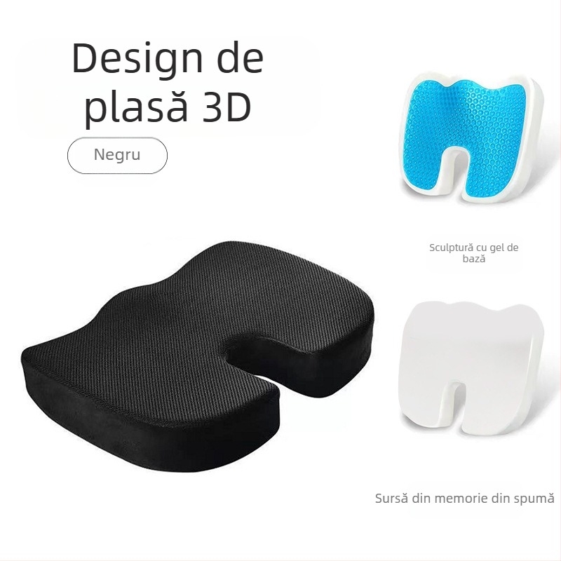 Perna pentru scaun cu spumă cu memorie, husă poliester, țesătură 80% bumbac, stil modern minimalist, potrivit pentru spațiul de studiu