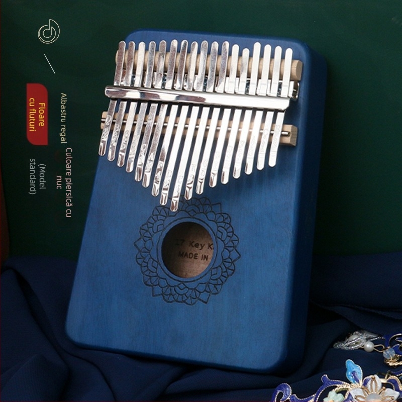 Jiada Kalimba, pian pentru degete, 17 tonuri, 11×18×3.3 cm