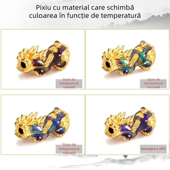 Brățară din obsidian, placare electrolitică, unisex, stil național, motive animale/zodii