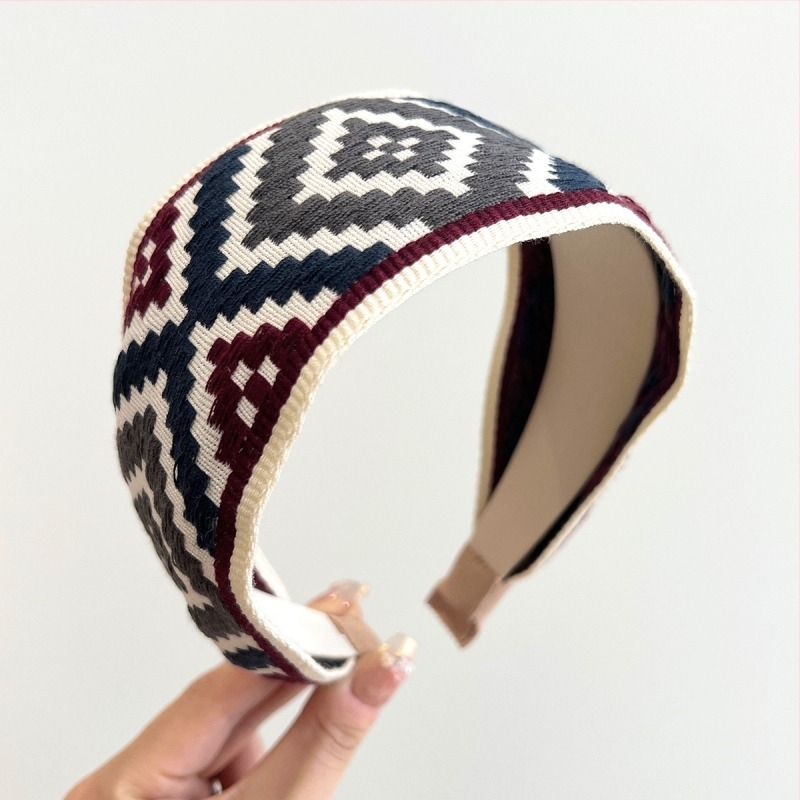 Bandă pentru păr din țesătură, stil coreean, lucrată manual, pentru femei, Melody