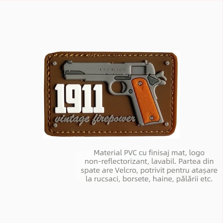 Patch PVC pentru haine – Material: PVC; Utilizare: Îmbrăcăminte; Brand: Fun Cow