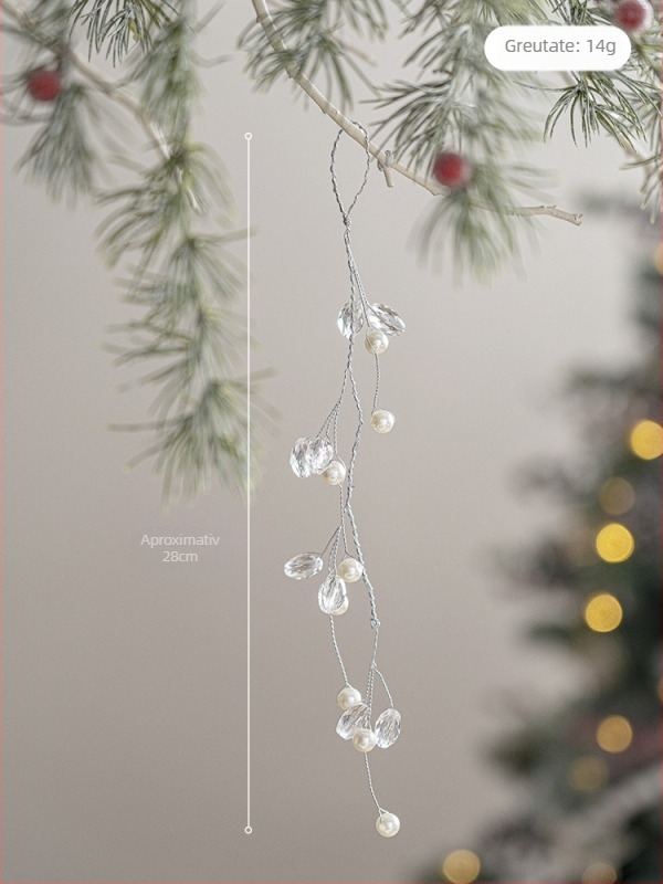 Pandantiv acrilic pentru brad de Crăciun — Material: Acrilic; Stiluri: coreean, clasic, modern minimalist, artă modernă, lux ușor; Potrivit pentru Crăciun; Fără licență IP