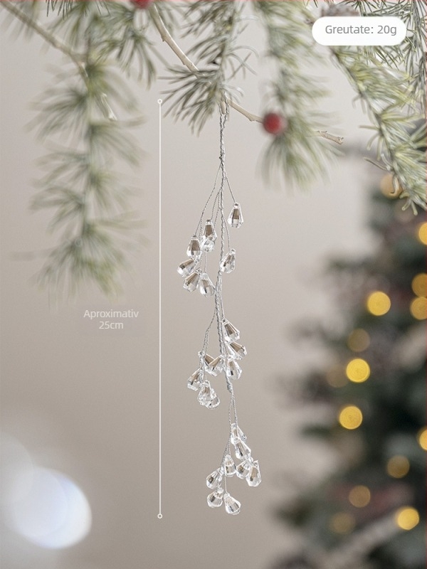 Pandantiv acrilic pentru brad de Crăciun — Material: Acrilic; Stiluri: coreean, clasic, modern minimalist, artă modernă, lux ușor; Potrivit pentru Crăciun; Fără licență IP