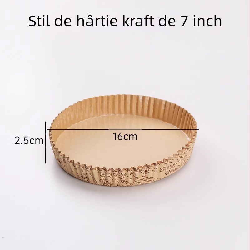 Hârtie de copt cu acoperire laminată și bază rezistentă la grăsimi – din pulpă brută de lemn, potrivită pentru pizza, prăjituri și pâine, marca Giant Cat