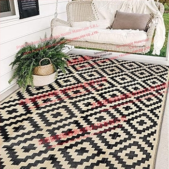 Blazetrail PP Outdoor Mat pentru camping, impermeabil, capacitate 4–8 persoane, țesătură PP tub