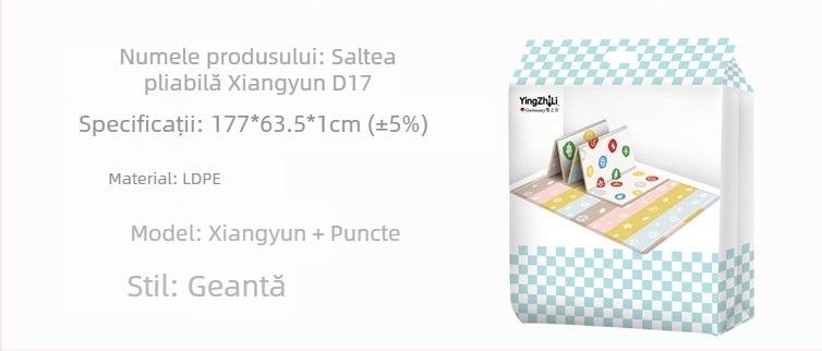 Covor de cățărare pentru bebeluși - EVA spumă, design monolit, pentru sugari 0–3 ani (antrenament de cățărare)