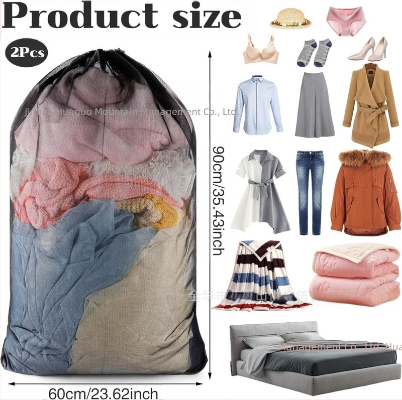 Sac de spălat cu șnur — poliester, marcă New Hundred, stil modern minimalist, lansat în toamna 2015, nu este importat.