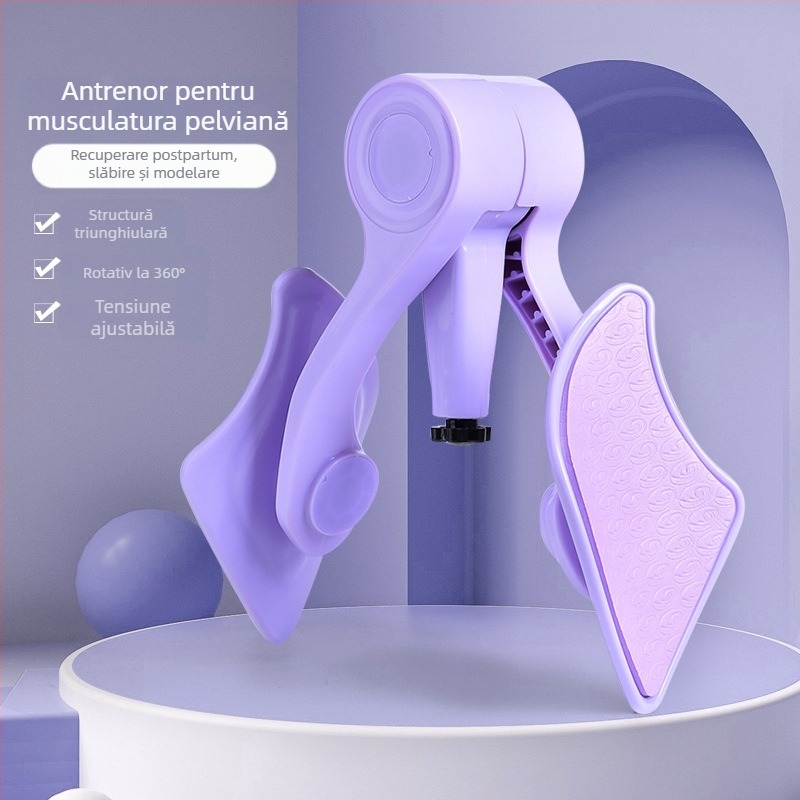 Hundred Steps Antrenor Kegel pentru podele pelvine cu clips de coapsă – exerciții pentru șolduri și podele pelvine, ajutor pentru yoga