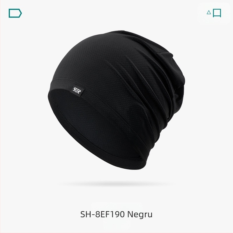 Șapcă sport și eșarfă pentru cap, poliester respirabil, protecție solară pentru exterior, imprimare logo, unisex pentru adulți