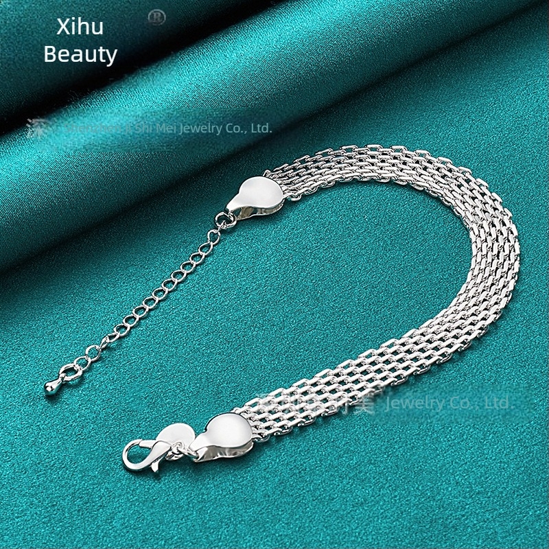 Brățară - West Lake Beauty Metal MB196, stil feminin pastoral, anti-oxidare